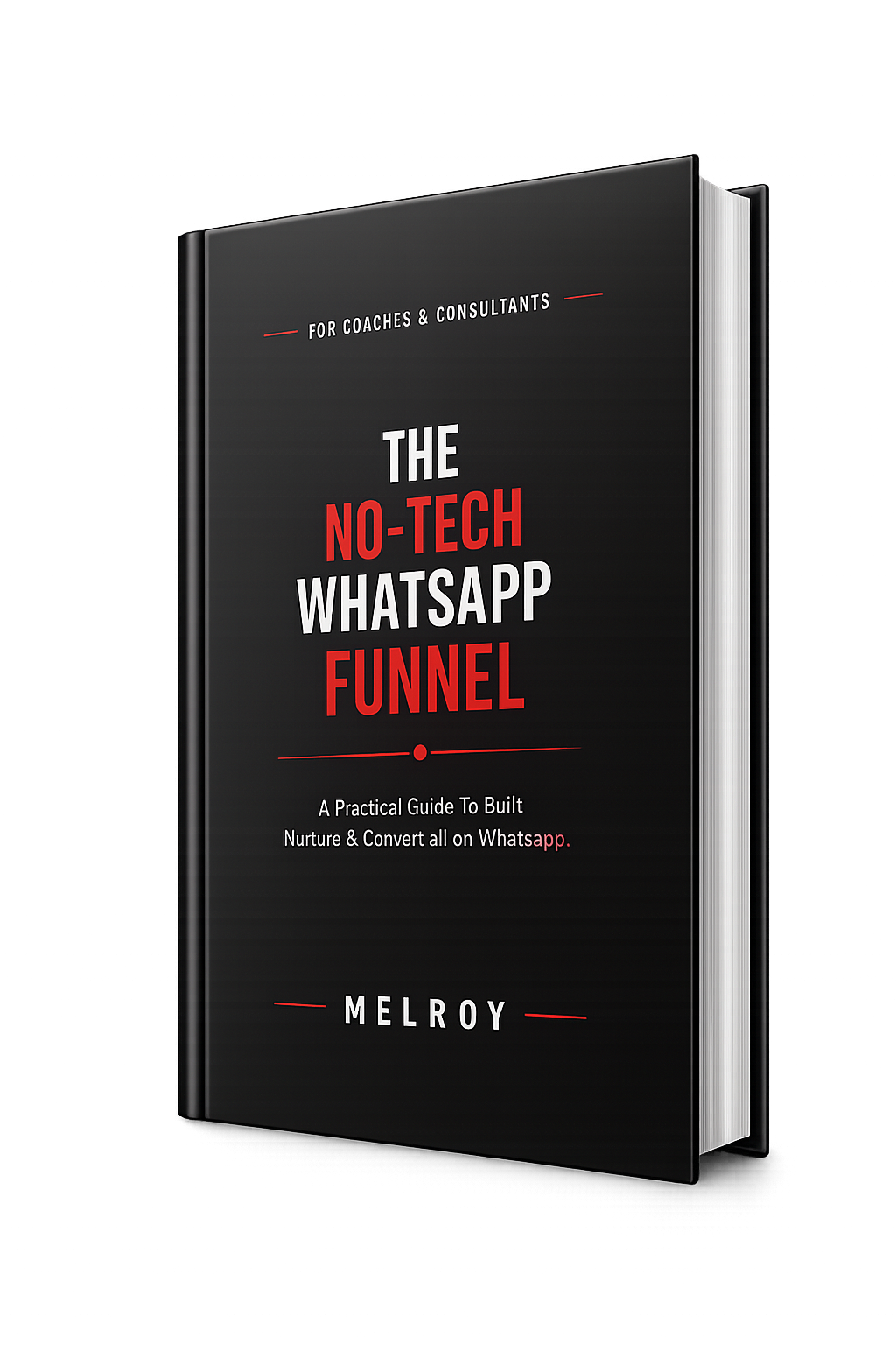 The No-Tech WhatsApp Ad Funnel ebook cover
